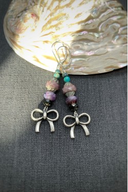 Boucles d'oreilles Camélia N°29